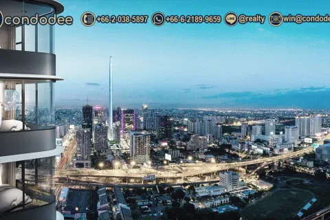 Eigentumswohnung in Watthana, Bangkok, Thailand, 1 Schlafzimmer  № 200630 - Foto 10