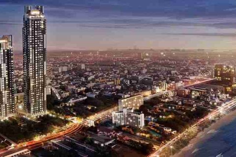 Condo in Pattaya, Thailand, 2 bedrooms  № 184135