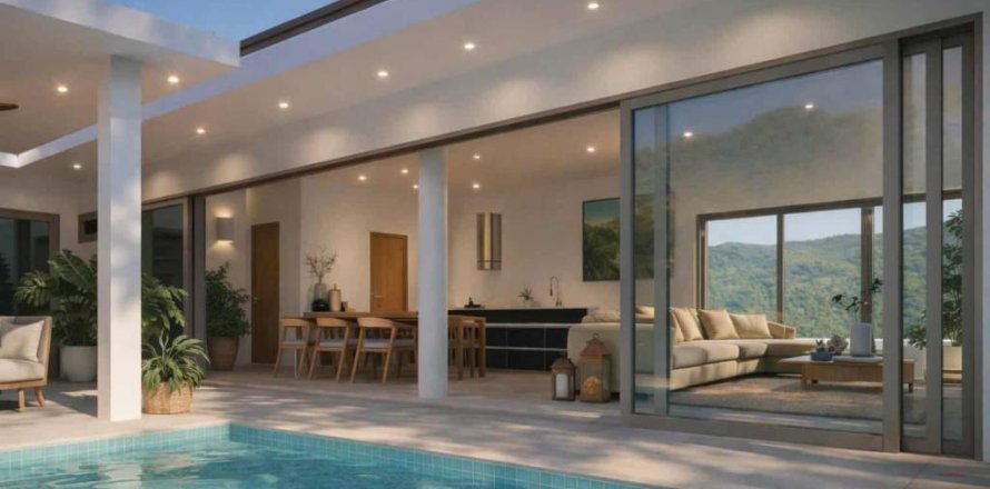 Chalet de 3 dormitorios en Surat Thani, Tailandia № 176784