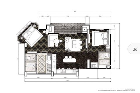 Chalet de 5 dormitorios en Pattaya, Tailandia № 170344 - foto 10