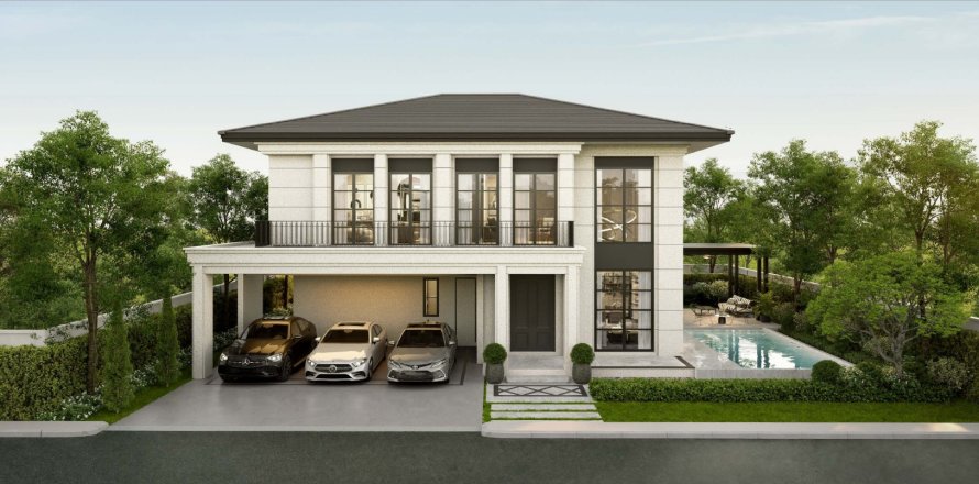Villa in Bang Lamung, Thailand 4 Schlafzimmer № 170053