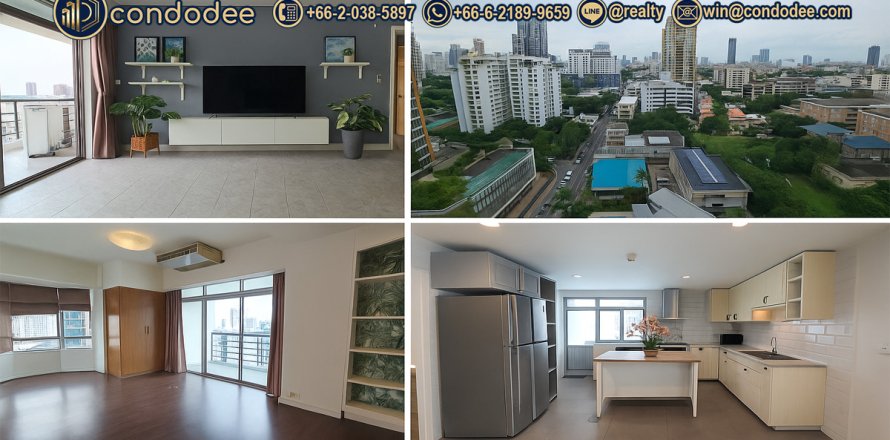 Eigentumswohnung in Watthana, Bangkok, Thailand, 3 Schlafzimmer  № 201248
