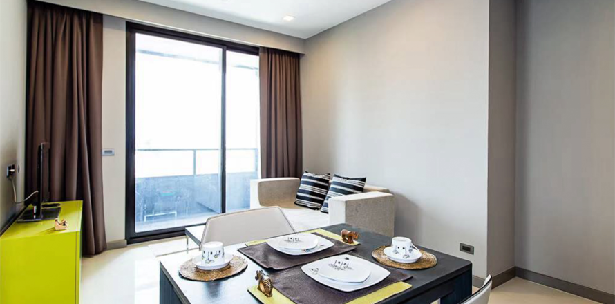 Condominio de 1 dormitorio en Bangkok, Tailandia № 184675