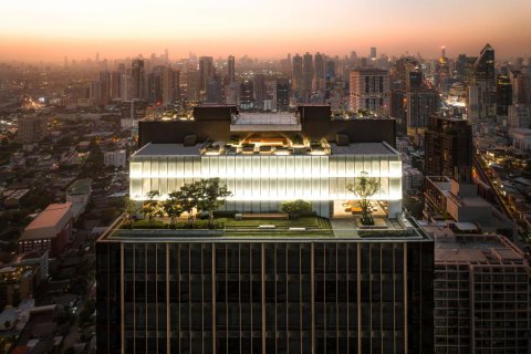 Ático de 4 dormitorios en Bangkok, Tailandia № 180829