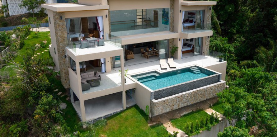 Casa de 4 dormitorios en Ko Samui, Tailandia № 65542