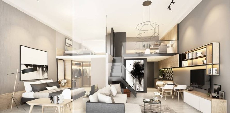 Dúplex de 2 dormitorios en Bangkok, Tailandia № 152458