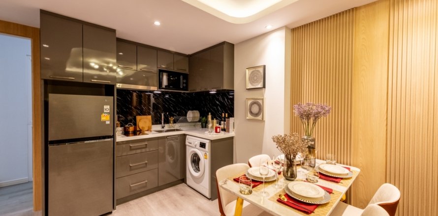 Apartamento de 2 habitaciones en Pattaya, Tailandia № 205863