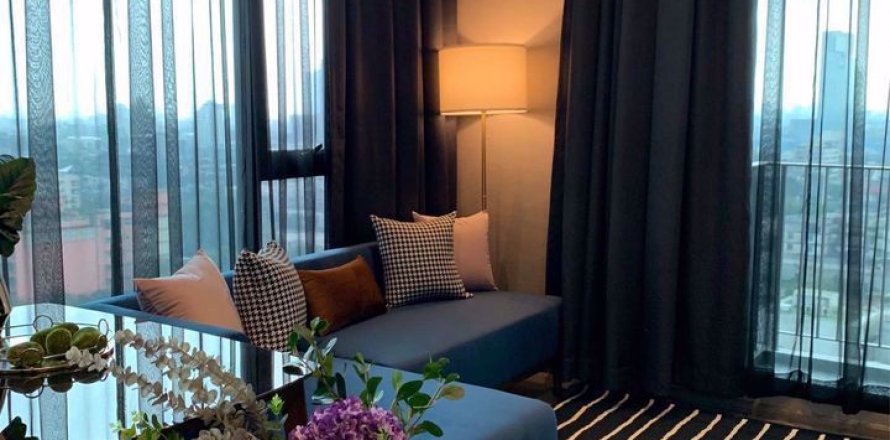 Eigentumswohnung in Bangkok, Thailand, 2 Schlafzimmer in The Reserve Phahol - Pradipat № 50949