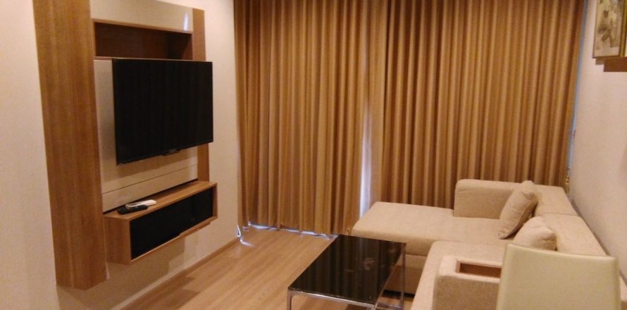 Condo à Bangkok, Thaïlande, 1 chambre à Rhythm Sathorn - Narathiwas  № 50943