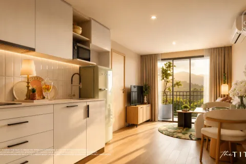Condo sur Nai Yang, Thaïlande, 2 chambres № 183056