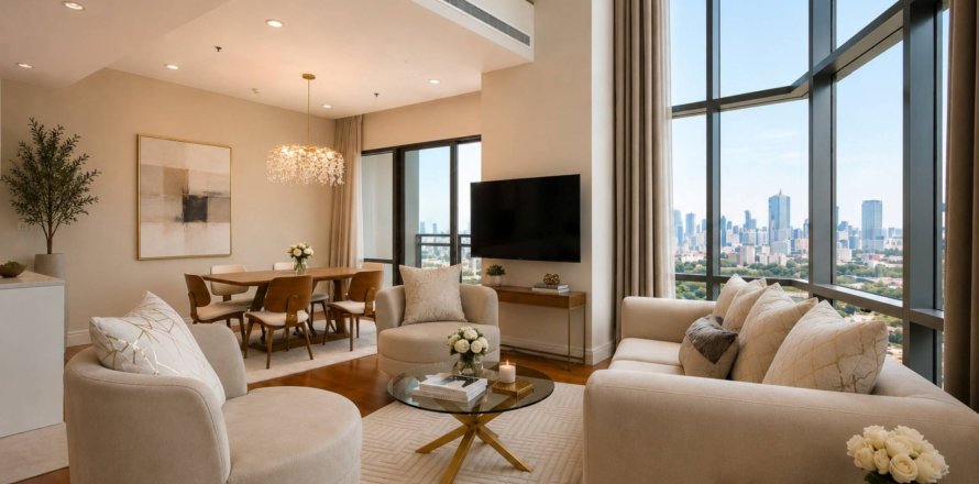 Condominio de 3 dormitorios en Bangkok, Tailandia № 180388