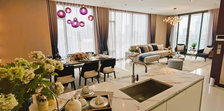 Condominio de 3 dormitorios en Bangkok, Tailandia № 180390