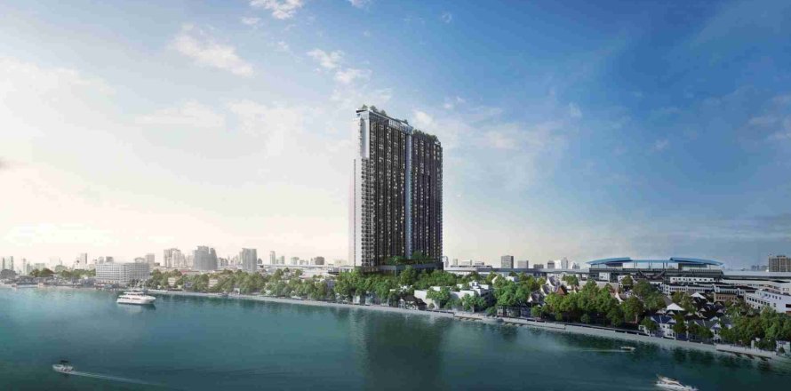 Condominio de 1 dormitorio en Thonburi, Bangkok, Tailandia № 208681