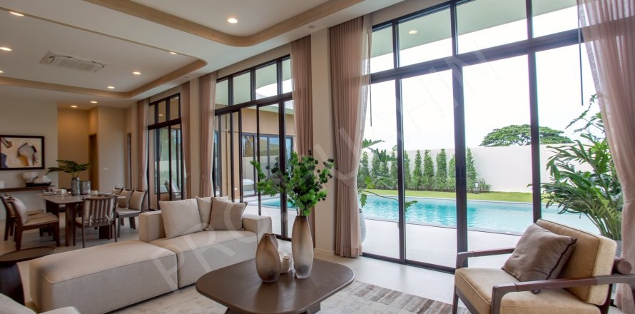 Chalet de 3 dormitorios en Hua Hin, Tailandia № 194868