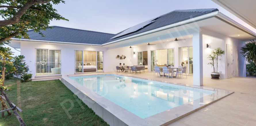 Chalet de 3 dormitorios en Hua Hin, Tailandia № 194865