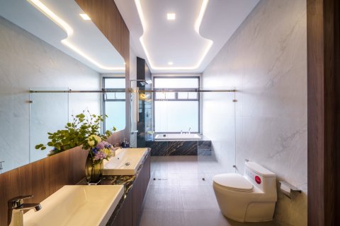 Chalet de 6 dormitorios en Pattaya, Tailandia № 134159 - foto 14