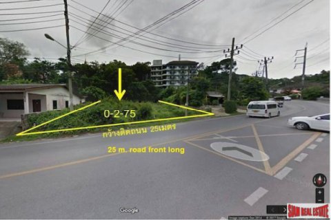Terrain sur Surin Beach, Thaïlande 1100 m2 № 202875