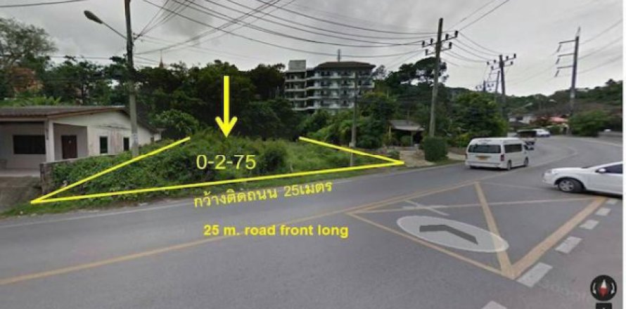 Terreno 1100 m2 en Surin Beach, Tailandia № 202875
