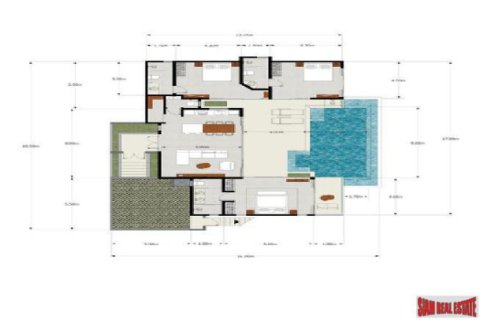 วิลล่าในหาดเฉวง, เกาะสมุย, ประเทศไทย 3 ห้องนอน № 202872 - รูปถ่าย 5