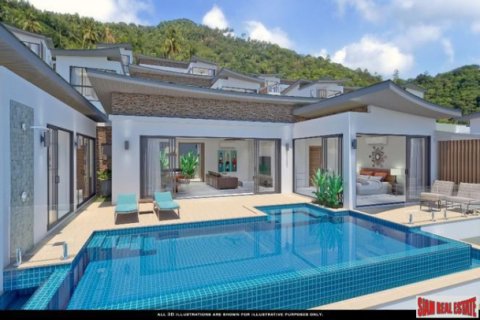 Chalet de 3 dormitorios en Chaweng Beach, Ko Samui, Tailandia № 202872