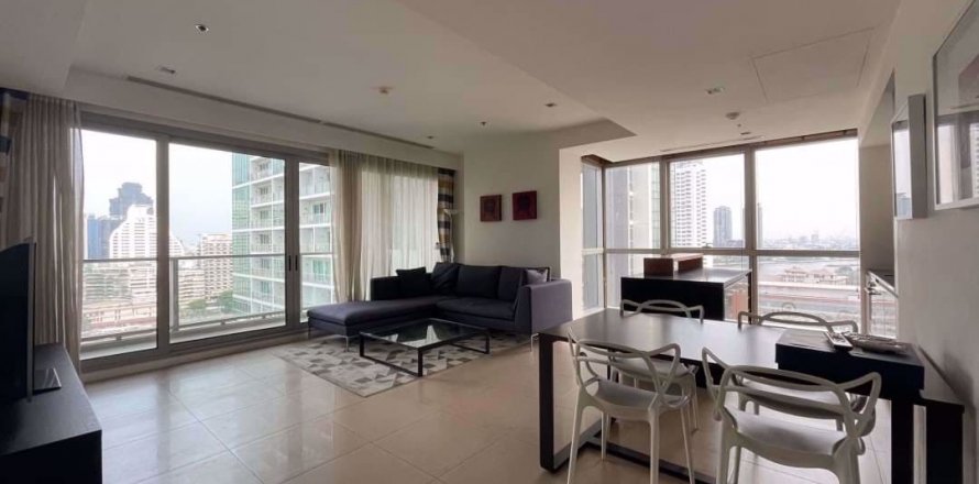 Condo in Bangkok, Thailand, 2 bedrooms in The River № 51292