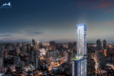 Condominio de 1 dormitorio en Bangkok, Tailandia № 157740 - foto 2