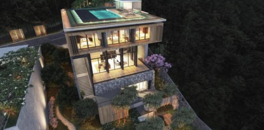 Chalet de 4 dormitorios en Tha Chang, Tailandia № 203086