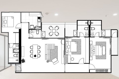 Condo in Bangkok, Thailand, 3 bedrooms  № 161469 - photo 17