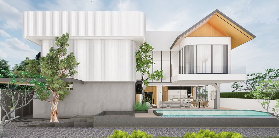 Вилла в Allthai Village, Пхукет, Таиланд с 3 спальнями  № 62097