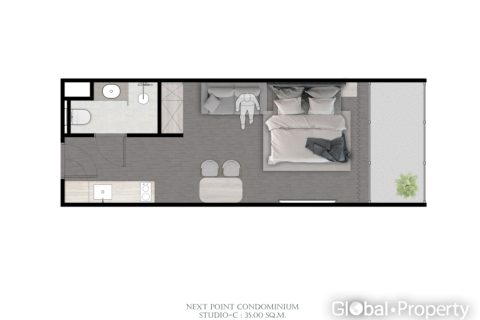 Estudio en el condominio en Phuket, Tailandia № 163970 - foto 17