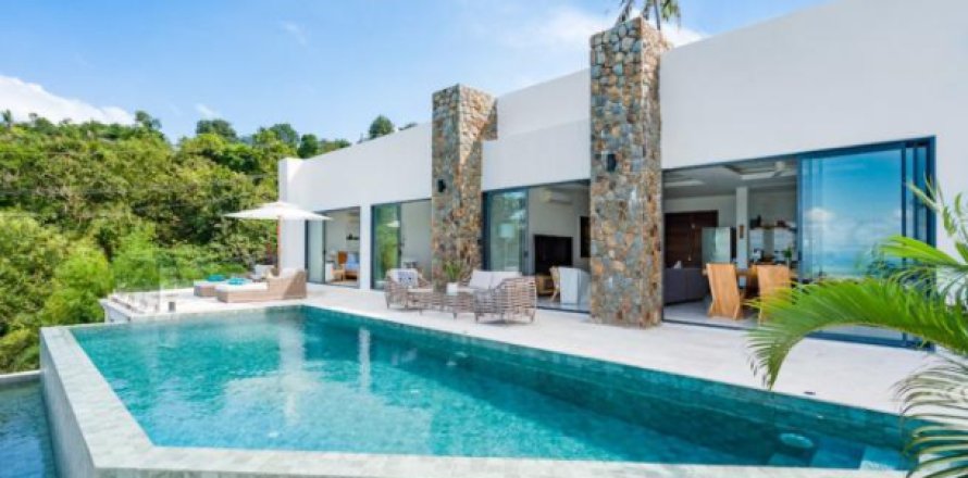 Chalet de 4 dormitorios en Ko Samui, Tailandia № 203199