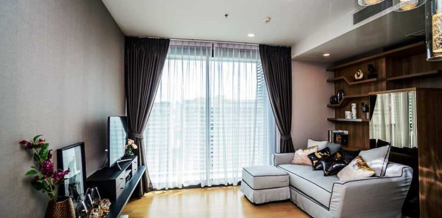 Condo à Bangkok, Thaïlande, 1 chambre № 66621