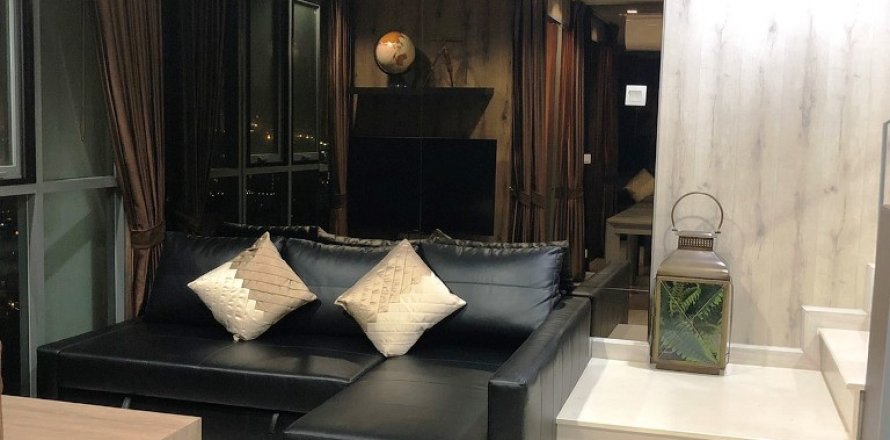Condo à Bangkok, Thaïlande, 2 chambres № 66626