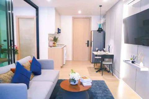 Eigentumswohnung auf Naithon Beach, Thailand, 1 Schlafzimmer  № 153893