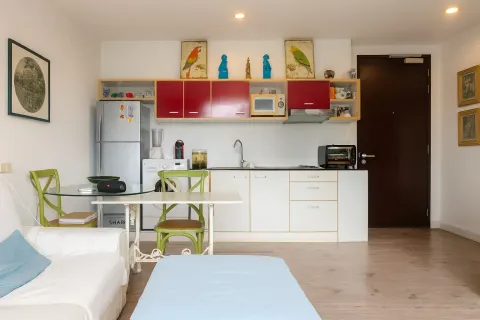 Studio in the Condo in Watthana, Bangkok, Thailand № 158696 - photo 9