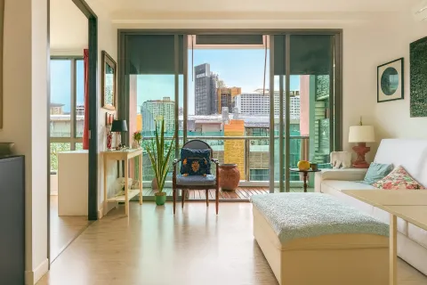 Studio in the Condo in Watthana, Bangkok, Thailand № 158696 - photo 5