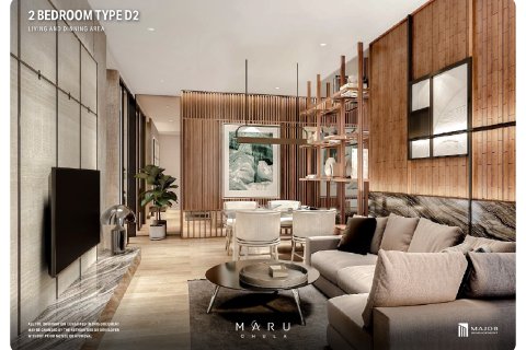 Кондоминиум с 2 спальнями в Сатхоне, Бангкок, Таиланд № 165207 - фото 9