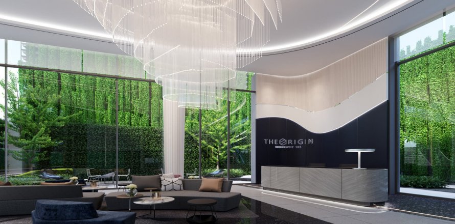Apartamento de 1 dormitorio en So Origin Sukhumvit 105, Bang Na, Bangkok, Tailandia № 134221