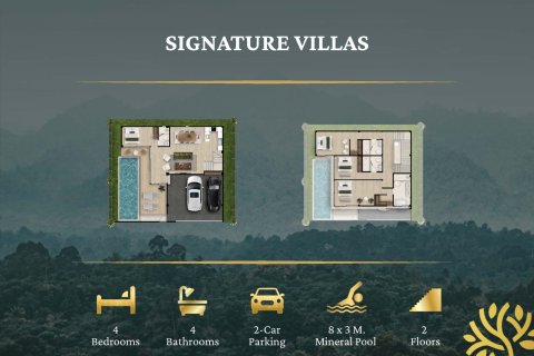 Chalet de 4 dormitorios en Chalong, Tailandia № 169925 - foto 13