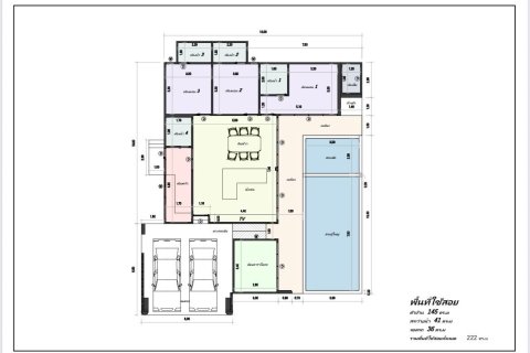 Villa in Pran Buri, Thailand 3 Schlafzimmer № 169924 - Foto 11