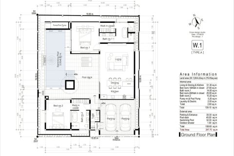 Villa in Phuket, Thailand 2 Schlafzimmer № 169928 - Foto 15