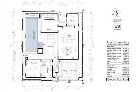 Villa in Phuket, Thailand 3 Schlafzimmer № 169927 - Foto 15