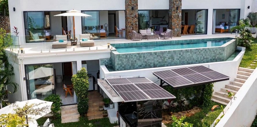 Villa à Ko Samui, Thaïlande 4 chambres № 180176