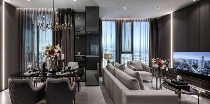 Condominio de 2 dormitorios en Bangkok, Tailandia № 181040