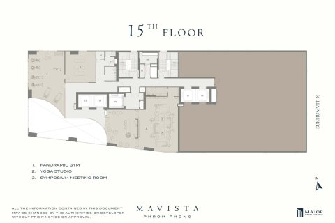 Condominio de 4 dormitorios en Bangkok, Tailandia № 164991 - foto 6