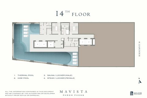Condominio de 5 dormitorios en Bangkok, Tailandia № 164990 - foto 7