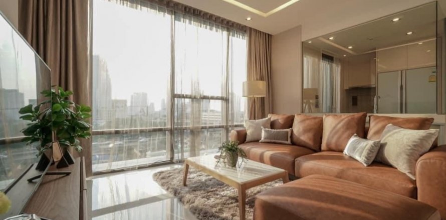 Condominio de 2 dormitorios en Sathon, Bangkok, Tailandia № 133776