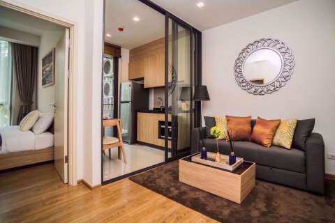 Eigentumswohnung in Bangkok, Thailand, 1 Schlafzimmer in Hasu Haus  № 111448