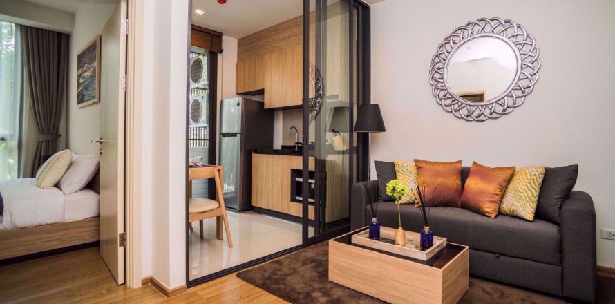 Condominio de 1 dormitorio en Bangkok, Tailandia en Hasu Haus № 111448