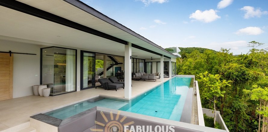 Chalet de 4 dormitorios en Bang Tao, Tailandia № 179289